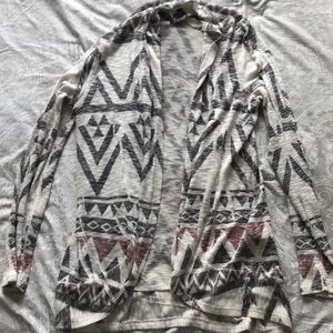 Printed Cardigan